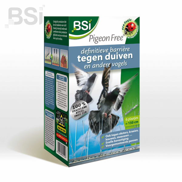 Afbeelding Duivenweringspinnen inox 150 cm door Petsplace.nl