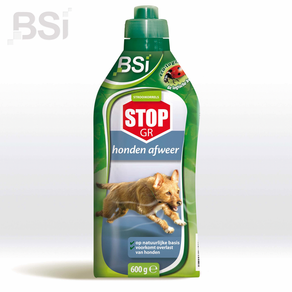 Honden afweer ecologische strooikorrels STOP GR 600 g