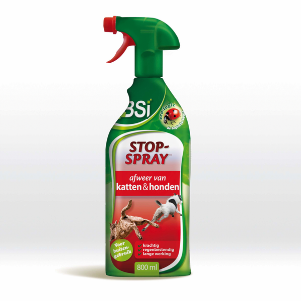 Afbeelding Bsi Stop Spray - Afweermiddel - 800 ml door Petsplace.nl