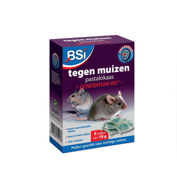 Bsi Generation Pat' - Ongediertebestrijding - 5x10 g