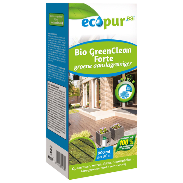 Afbeelding Ecopur Bio Greenclean Concentraat - Onkruidbestrijding - 900 ml door Petsplace.nl