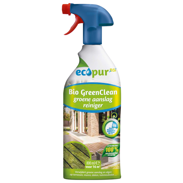 Afbeelding Ecopur Bio Greenclean Gebruiksklaar - Onkruidbestrijding - 800 ml door Petsplace.nl