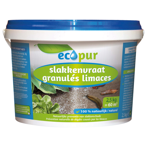Afbeelding Strooikorrels tegen Slakkenvraat 25 kg Ecopur door Petsplace.nl