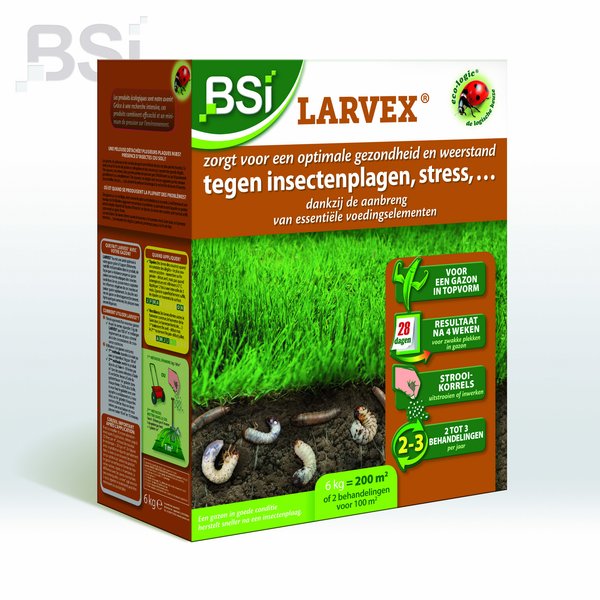 Afbeelding Bsi Larvex 200 m2 - Gewasbescherming - 6 kg door Petsplace.nl