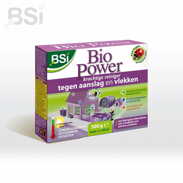 Afbeelding Bsi Bio Power - Schoonmaak & Reiniging - 500 g door Petsplace.nl