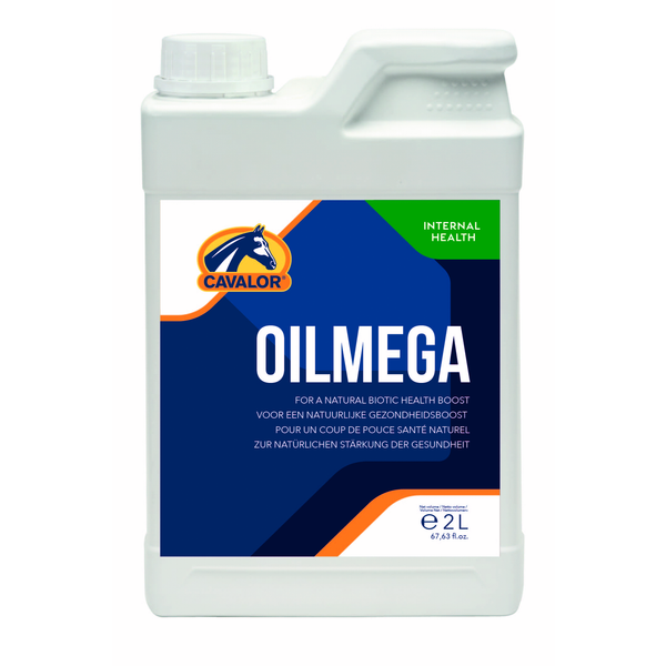 Afbeelding Cavalor OilMega - 2 L + 500 ml Cavalor Star Shine door Petsplace.nl