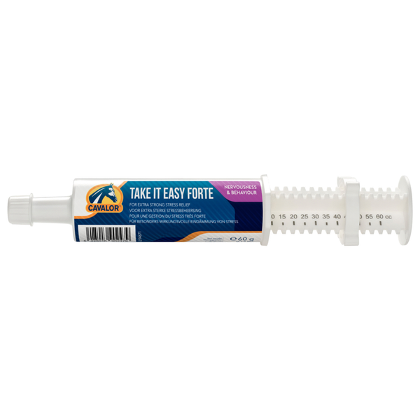 Afbeelding Cavalor Take It Easy Forte Paste - Voedingssupplement - 6 x 60 g door Petsplace.nl