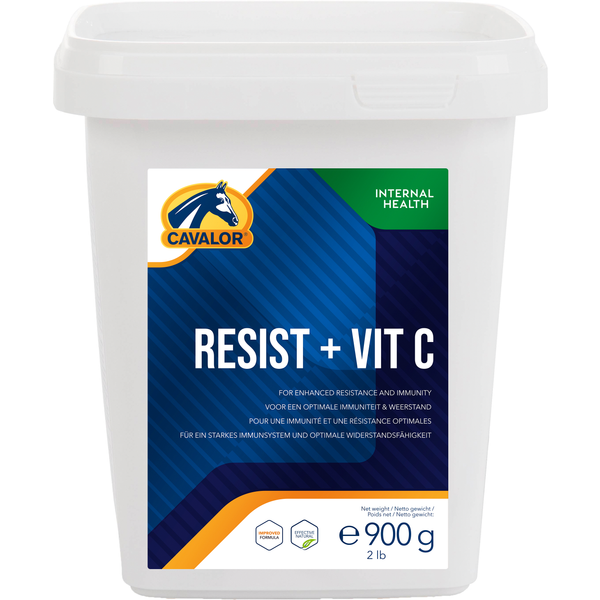 Afbeelding Cavalor Cavalor Resist + Vit C 900g - Voedingssupplement - 900 g door Petsplace.nl