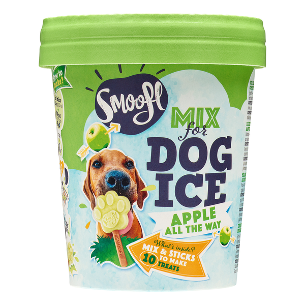 Smoofl Mix for Dog Ice hondenijsmix Appel