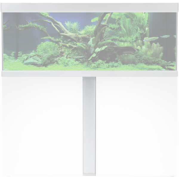 Afbeelding Akvastabil Fusion Kast 130 - Aquariummeubel - 130x50x75 cm Wit door Petsplace.nl