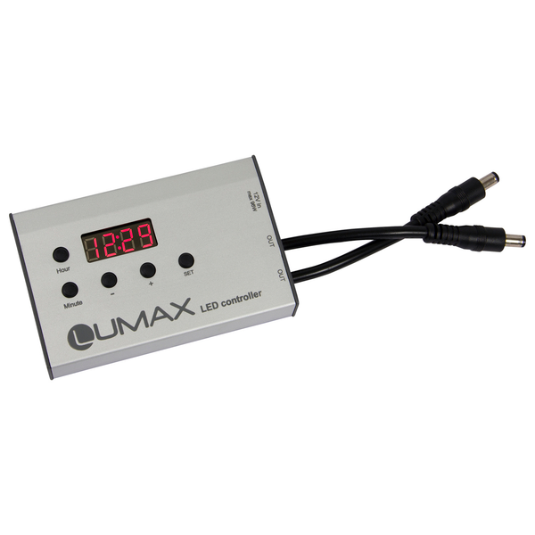 Afbeelding Akvastabil Lumax Led-Controller - Verlichting - 20 cm Zwart Led door Petsplace.nl