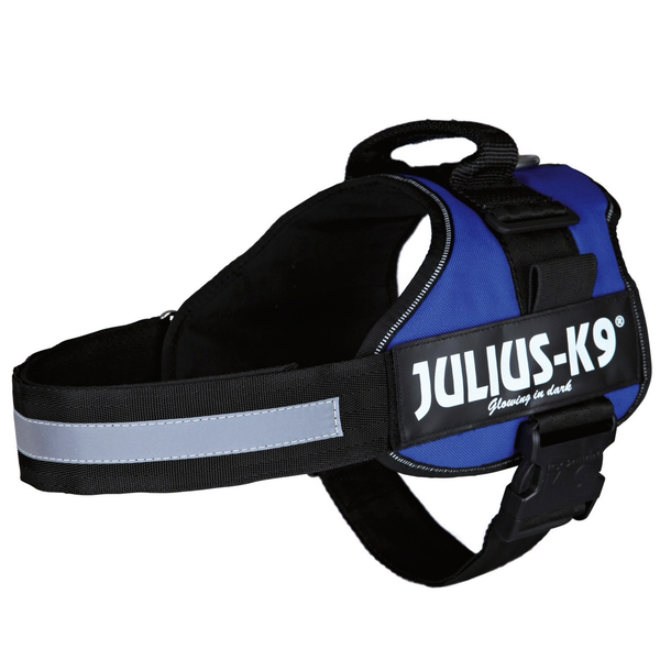 Julius-K9 Powerharness Blauw - Hondenharnas - 66-85/5 cm