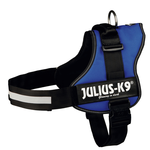 Julius-K9 Powerharness Blauw - Hondenharnas - 82-116/5 cm