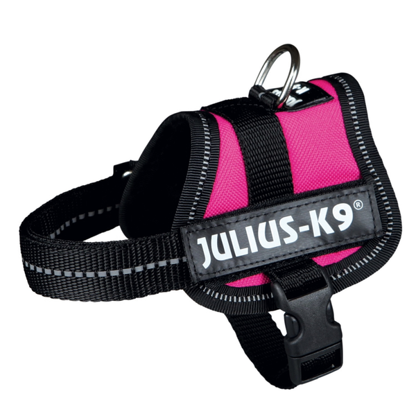 Julius-K9 Powerharness Fuchsia - Hondenharnas - 30-40/1.8 cm