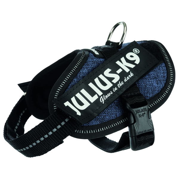 Afbeelding Julius K9 IDC Honden powertuig maat baby 2 jeanskleur 14815 door Petsplace.nl