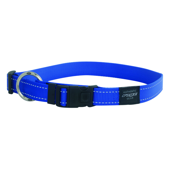 Afbeelding Rogz for dogz - Halsband - Blauw door Petsplace.nl