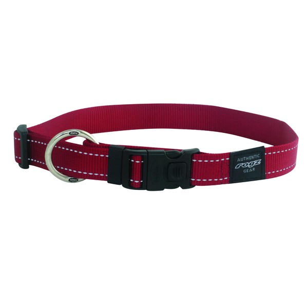 Afbeelding Rogz for dogz - Halsband - Rood door Petsplace.nl