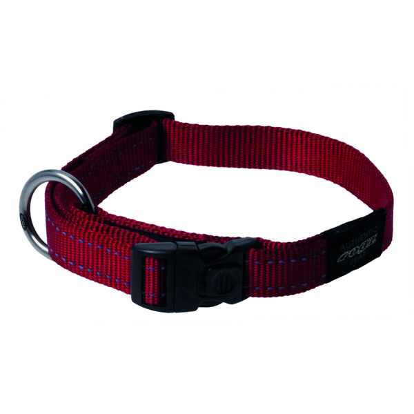 Afbeelding Rogz for dogz - Halsband - Rood door Petsplace.nl