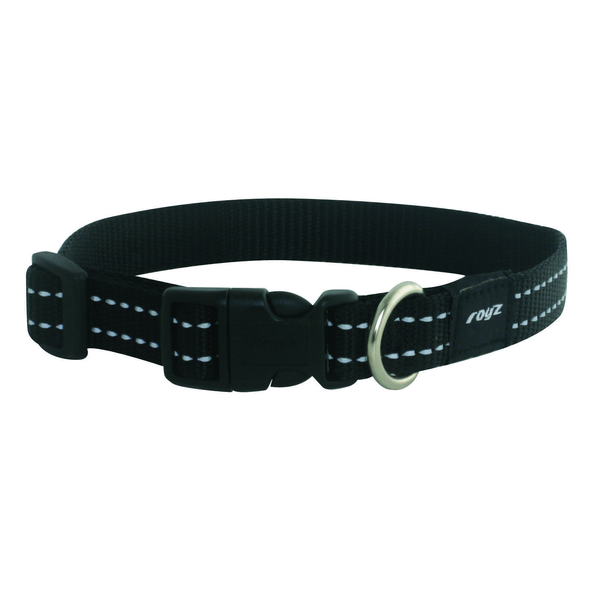 Rogz for dogz - Halsband - Zwart