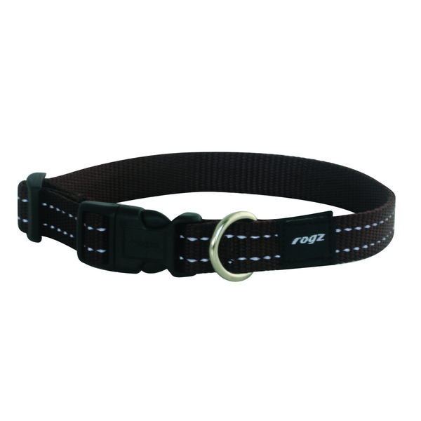 Afbeelding Rogz for dogz - Halsband - Chocolate door Petsplace.nl