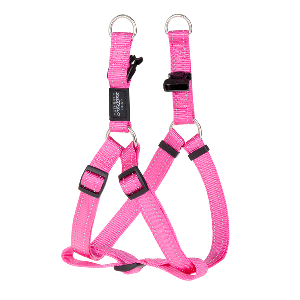 Rogz for dogs fanbelt step-in roze 20 mmx53-76 cm