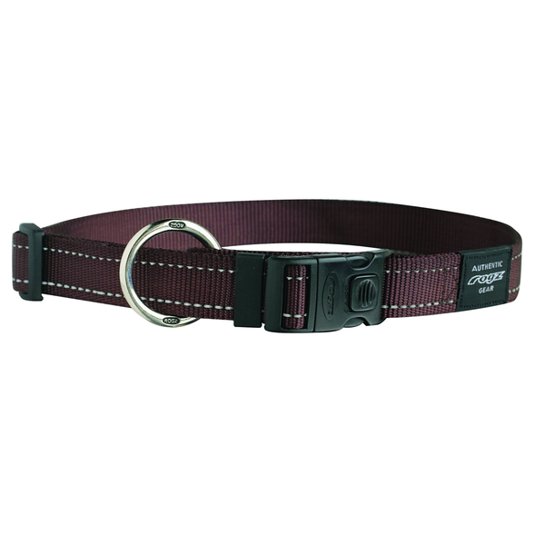 Afbeelding Rogz for dogz - Halsband - Chocolate door Petsplace.nl