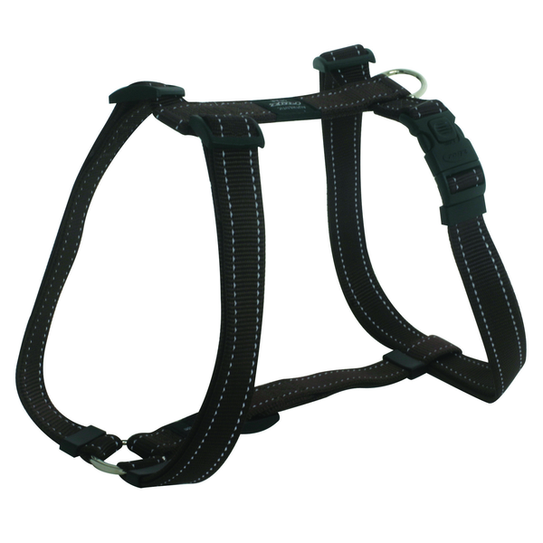 Afbeelding Rogz for dogs lumberjack tuig voor hond choco 25 mmx60-101 cm door Petsplace.nl