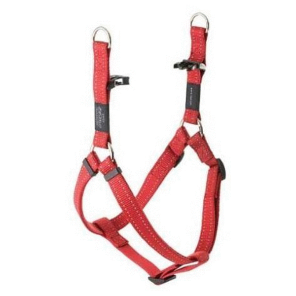 Afbeelding Rogz for dogs nitelife step-in h rood 11 mmx27-38 cm door Petsplace.nl