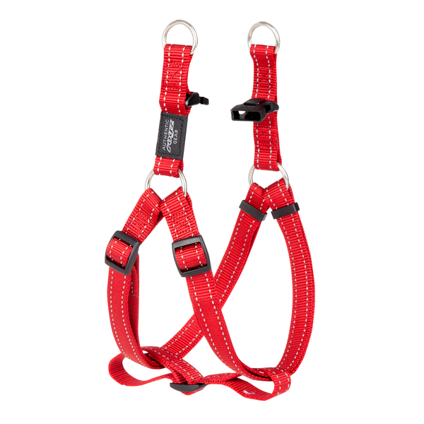 Afbeelding Rogz for dogs fanbelt step-in rood 20 mmx53-76 cm door Petsplace.nl