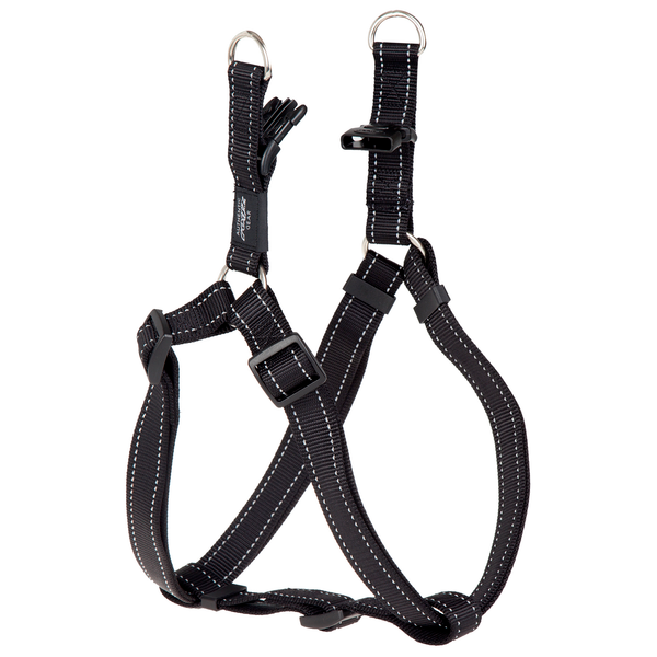 Afbeelding Rogz Lumberjack Step-In H - Hondenharnas - 67-103x2.5 cm Zwart Xl door Petsplace.nl
