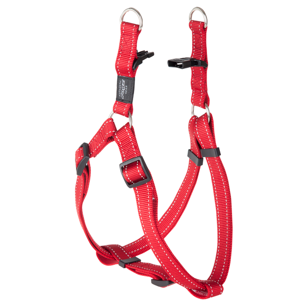 Afbeelding Rogz Lumberjack Step-In H - Hondenharnas - 67-103x2.5 cm Rood Xl door Petsplace.nl