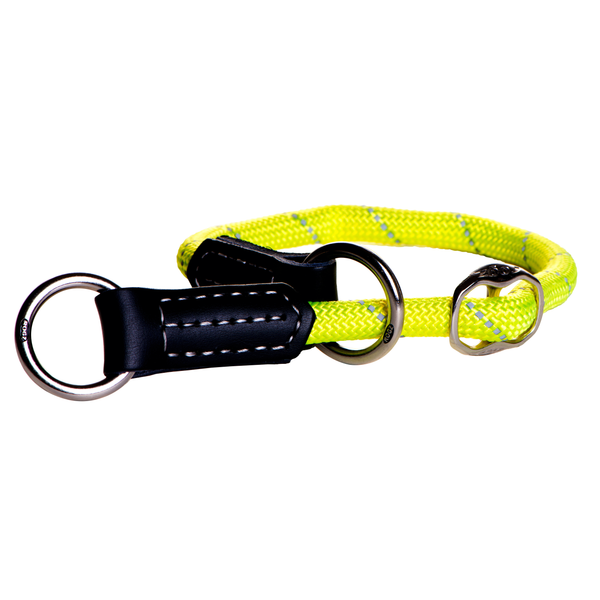 Rogz Rope Collar - Maat 1 - Geel