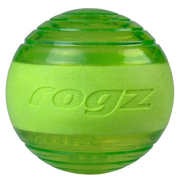 Afbeelding Rogz Squeekz 6.4 cm - Hondenspeelgoed - Lime door Petsplace.nl
