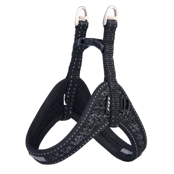 Afbeelding Rogz Fast Fit Tuig Zwart - Hondenharnas - 32 cm door Petsplace.nl