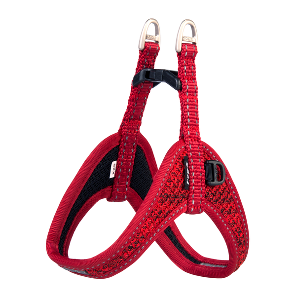 Afbeelding Rogz Fast Fit Tuig Rood - Hondenharnas - 32 cm door Petsplace.nl