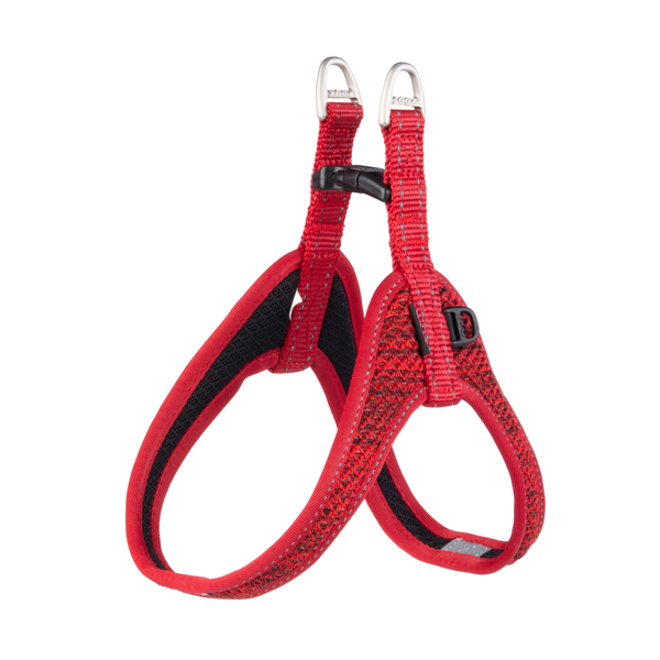 Rogz Fast Fit Tuig Rood - Hondenharnas - 47 cm