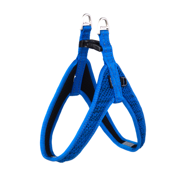Afbeelding Rogz Fast Fit Tuig Blauw - Hondenharnas - 52 cm door Petsplace.nl