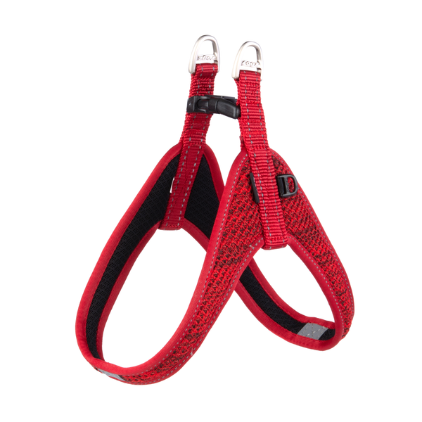 Afbeelding Rogz Fast Fit Tuig Rood - Hondenharnas - 52 cm door Petsplace.nl