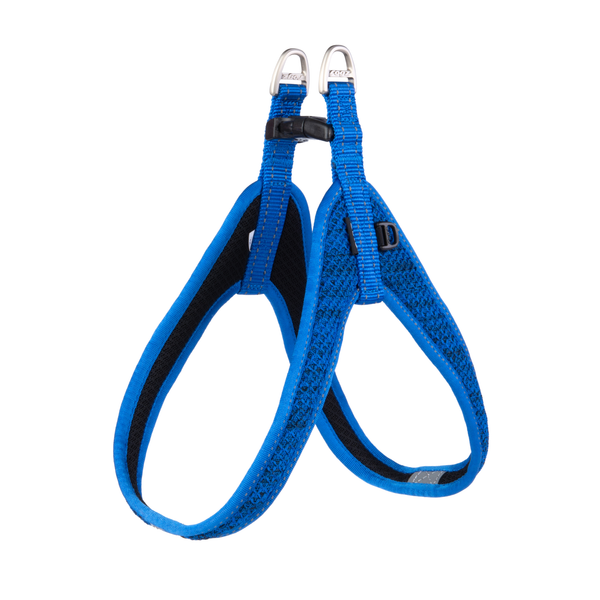 Afbeelding Rogz Fast Fit Tuig Blauw - Hondenharnas - 58 cm door Petsplace.nl