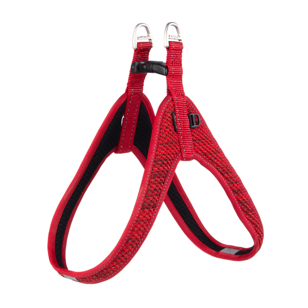 Afbeelding Rogz Fast Fit Tuig Rood - Hondenharnas - 58 cm door Petsplace.nl
