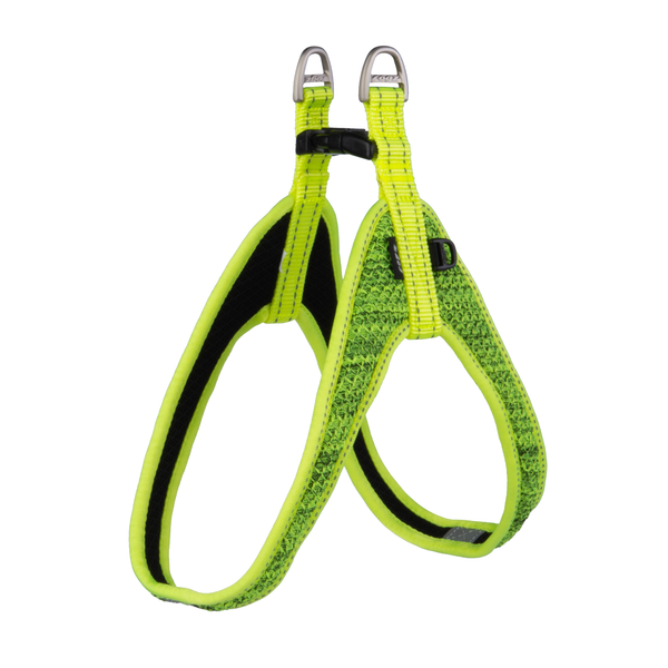 Afbeelding Rogz Fast Fit Tuig Geel - Hondenharnas - 58 cm door Petsplace.nl