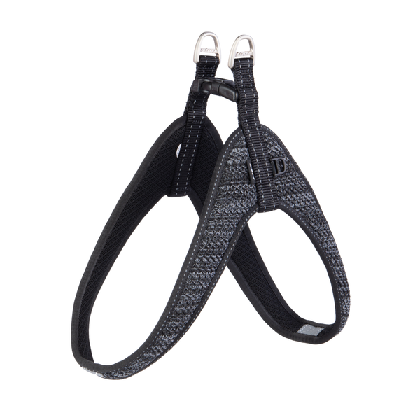 Afbeelding Rogz Fast Fit Tuig Zwart - Hondenharnas - 63 cm door Petsplace.nl