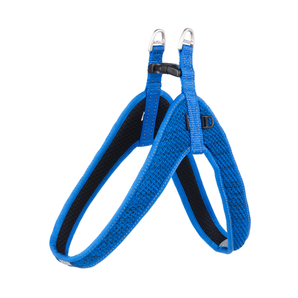 Rogz Fast Fit Tuig Blauw - Hondenharnas - 63 cm