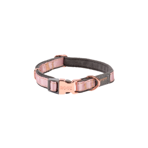 Rogz Urban Halsband Roze&Grijs&Rosé - Hondenhalsband - S