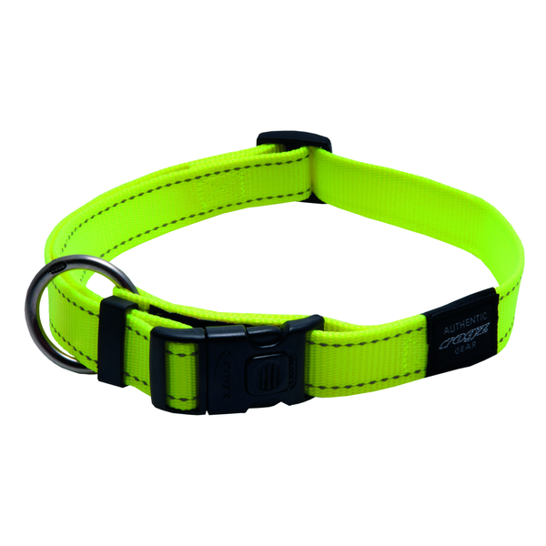 Afbeelding Rogz for dogz - Halsband - Yellow door Petsplace.nl