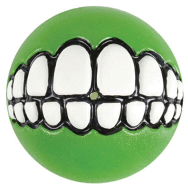 Rogz Grinz Ball - Small - Groen