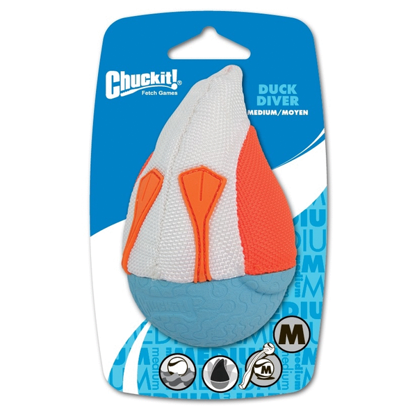 Afbeelding Chuckit Amphibious Duck Diver Medium door Petsplace.nl