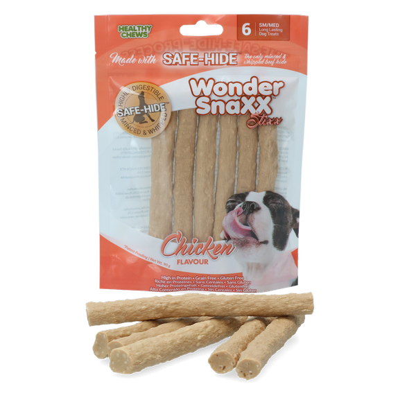 Afbeelding Wonder Snaxx Stixx Kip door Petsplace.nl