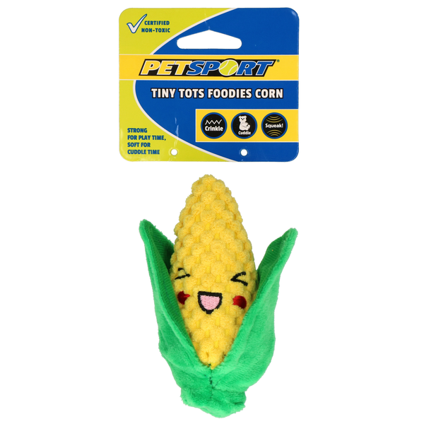 Afbeelding Tiny Tots Foodies Corn door Petsplace.nl