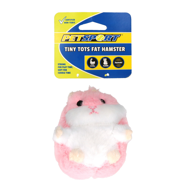 Afbeelding Tiny Tots Fat Hamster Roze door Petsplace.nl